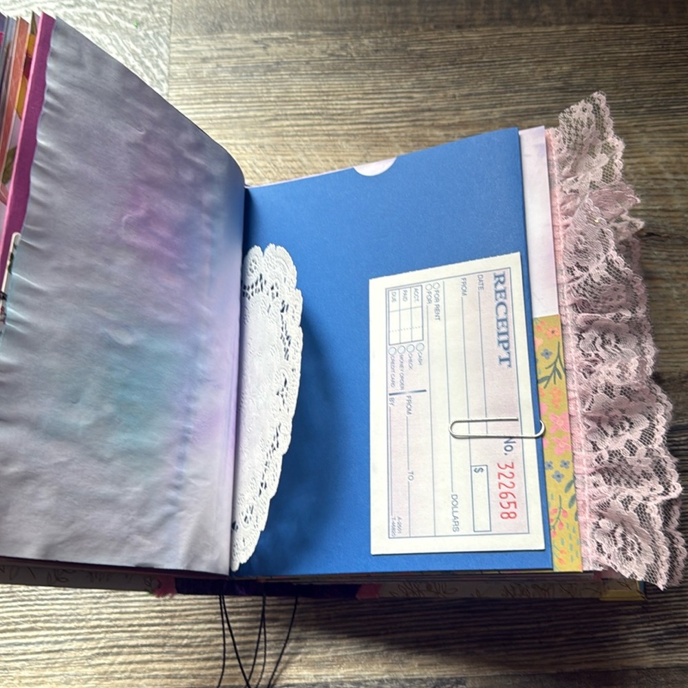 Disney Tangled Little Golden Book Junk Journal Rapunzel Handmade Gift - Picture 15 of 17